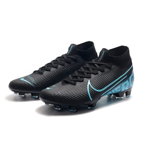 Nike Mercurial Superfly 7 Elite FG - Zwart Blauw_4.jpg